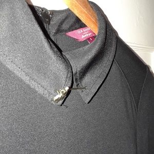 Ted Baker fitted black dress